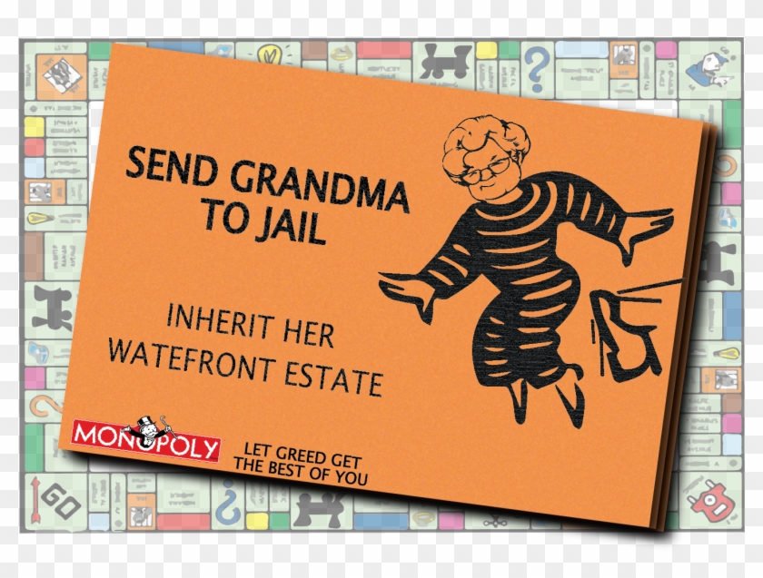 "let Greed Get The Best Of You" - Get Out Of Jail Free Clipart