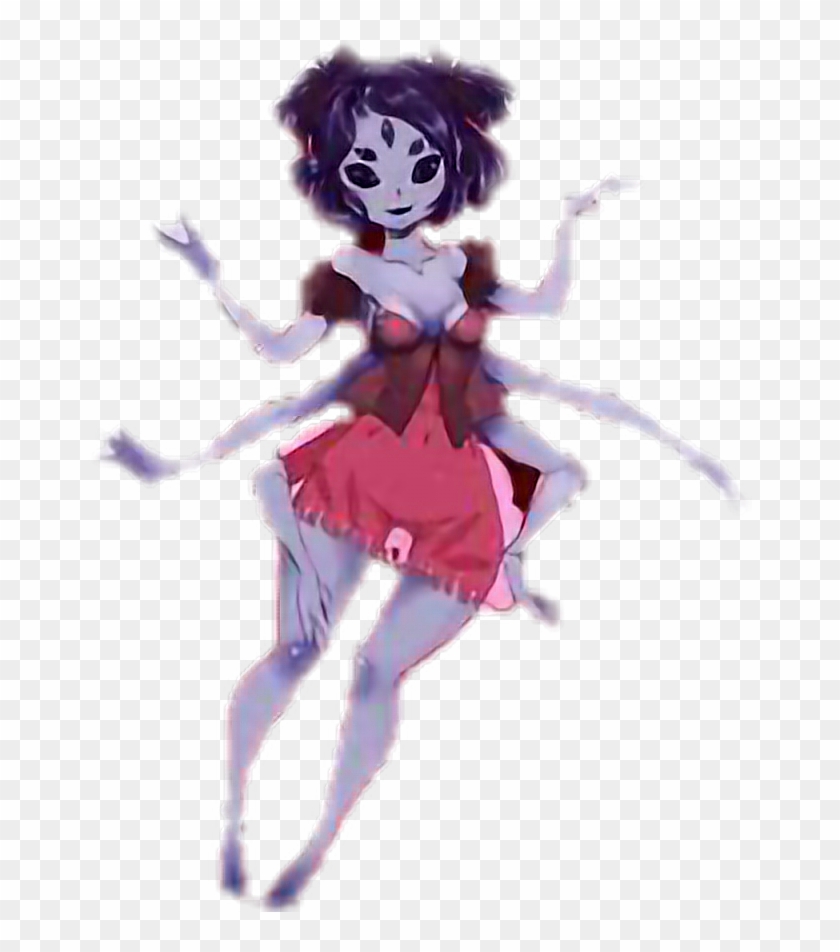 Muffet Sticker - Muffet Anime Png Clipart