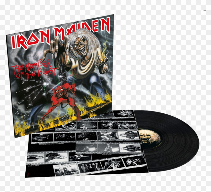 Iron Maiden The Number Of The Beast - Iron Maiden Number Of The Beast Lp Clipart #5608756