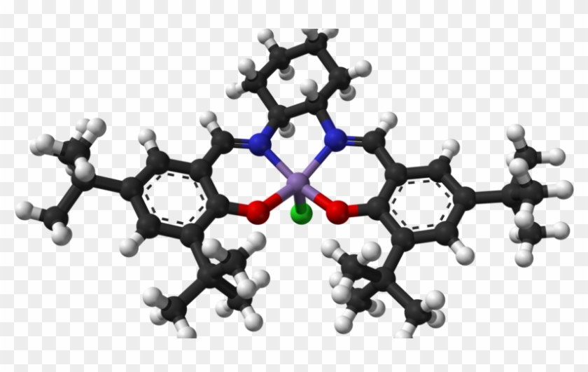 Esas Diminutas Particulas Que Aceleran La Velocidad - Jacobsen's Catalyst Crystal Structure Clipart #5608830