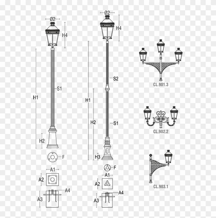 Technical Drawing - Vane Shear Test Process Clipart