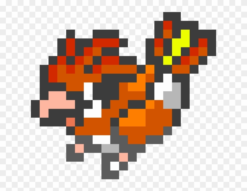 Pidgeotto - Spearow Pixel Art Clipart