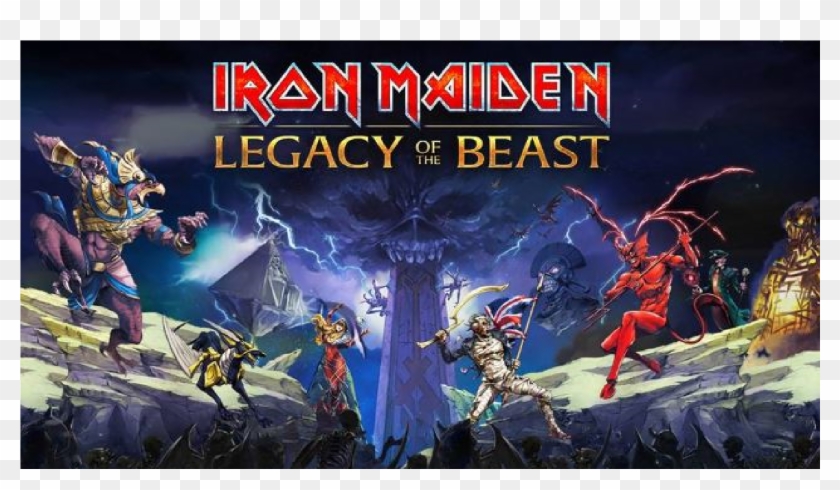 Iron Maiden Slide Show1 - Iron Maiden Legacy Of Beast Clipart #5609112