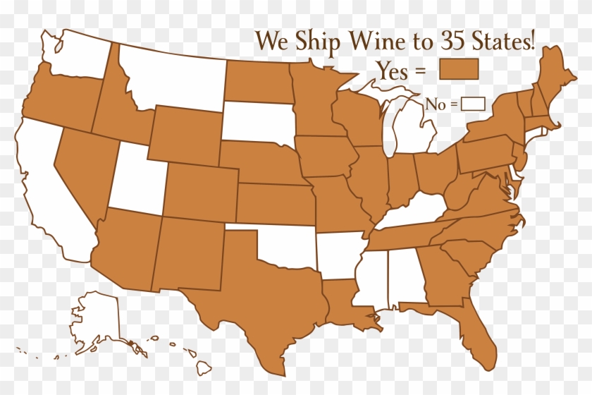 We Ship To 35 States - Marshalltown Iowa On Map Clipart