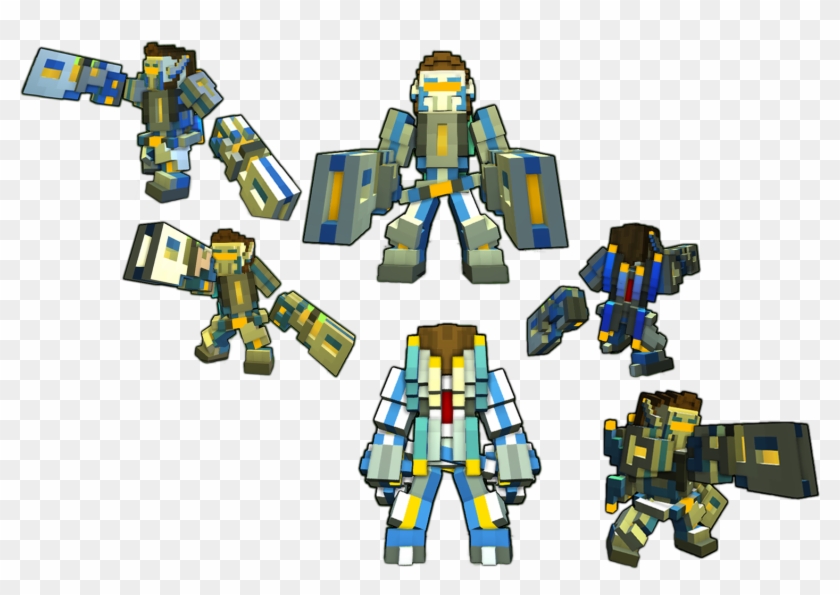 [costume] Mechatrovic Exoskeleton - Trove Gunslinger Costumes Clipart #5609703