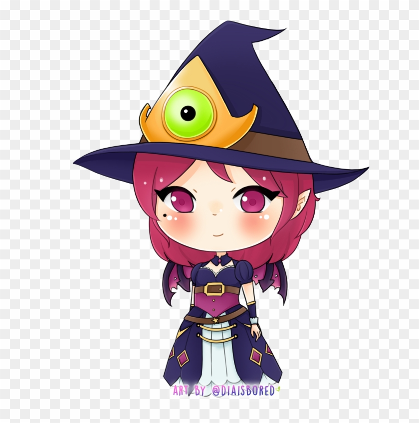 #artoflegends #leagueoflegends #morgana <3pic - Bewitching Morgana Png Clipart