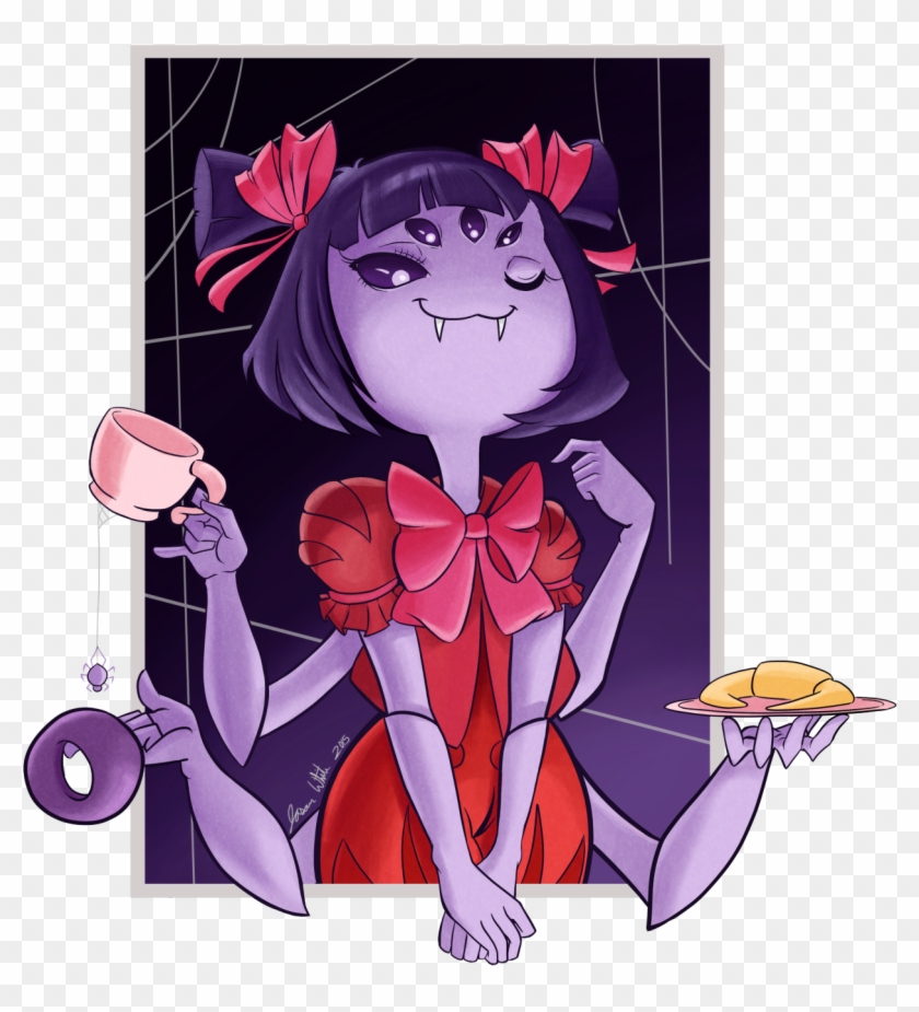 Is It Too Late To Do Undertale Fanart This Game Is - Undertale Spider Dance Fanart Clipart #5609795