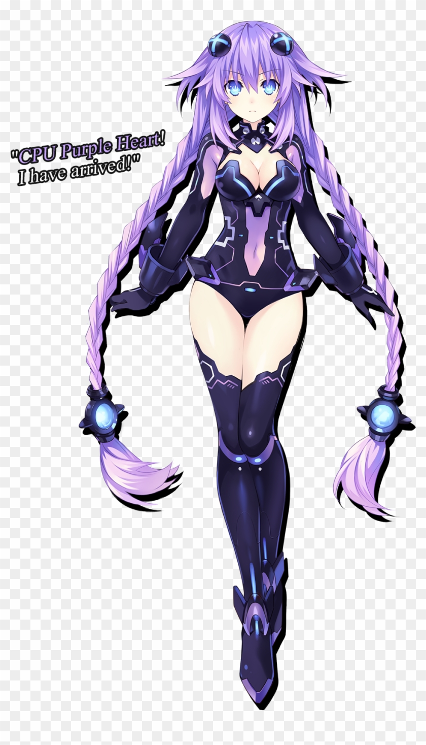 Hyperdimension Neptunia Png , Png Download - Anime Purple Heart Neptunia Clipart #5610124
