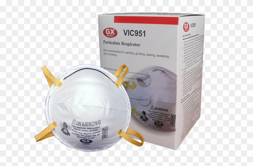 Respirador Vic951 N95 Para Polvos- Partículas Y Neblinas - Mascarilla Para Polvo N95 Clipart