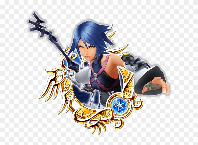 Aqua 7 Star - Kingdom Hearts Union X Medals Clipart #5610335