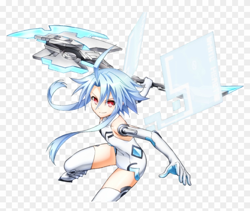 Hyperdimension Neptunia White Heart By Icelancer1999-d9pwclw - Neptunia White Heart Png Clipart #5610363