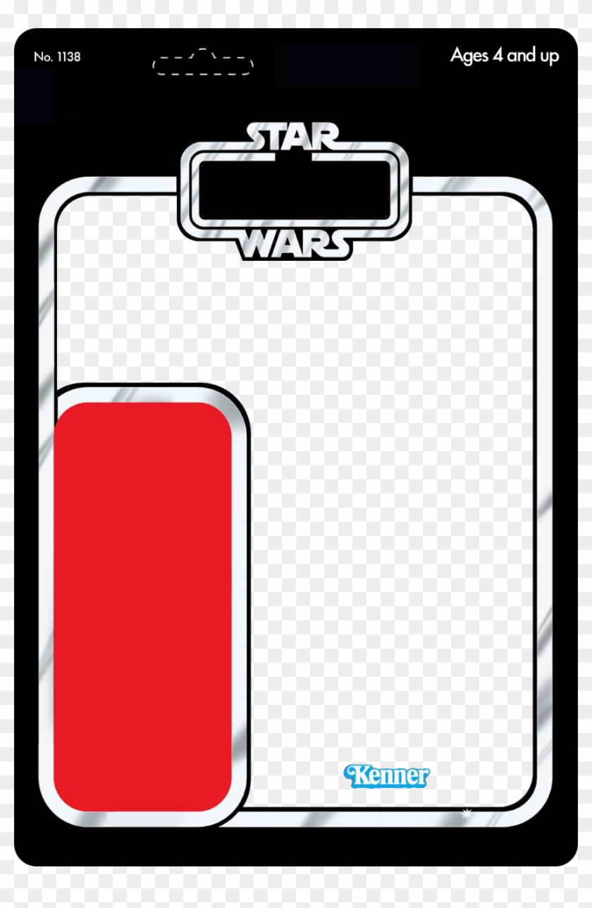 Png Star Wars Card Back - Star Wars Action Figure Card Template Clipart #5610366