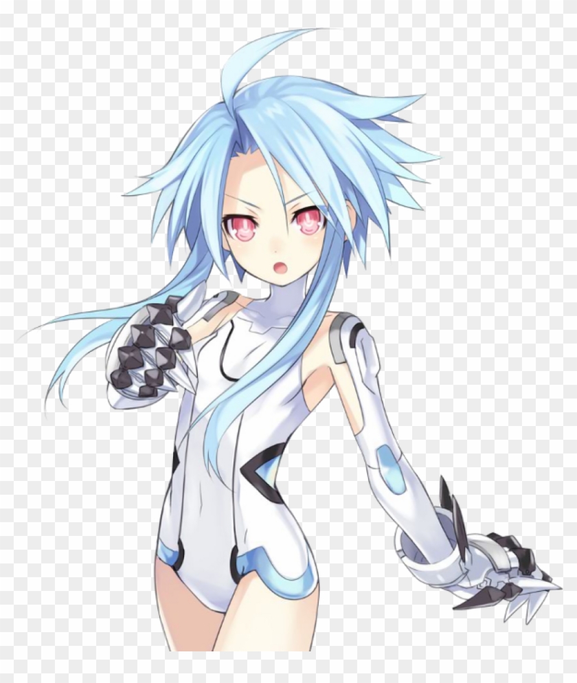 Neptunia Blanc White Heart Clipart