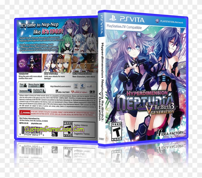 Hyperdimension Neptunia Rebirth - Hyperdimension Neptunia Clipart #5610513