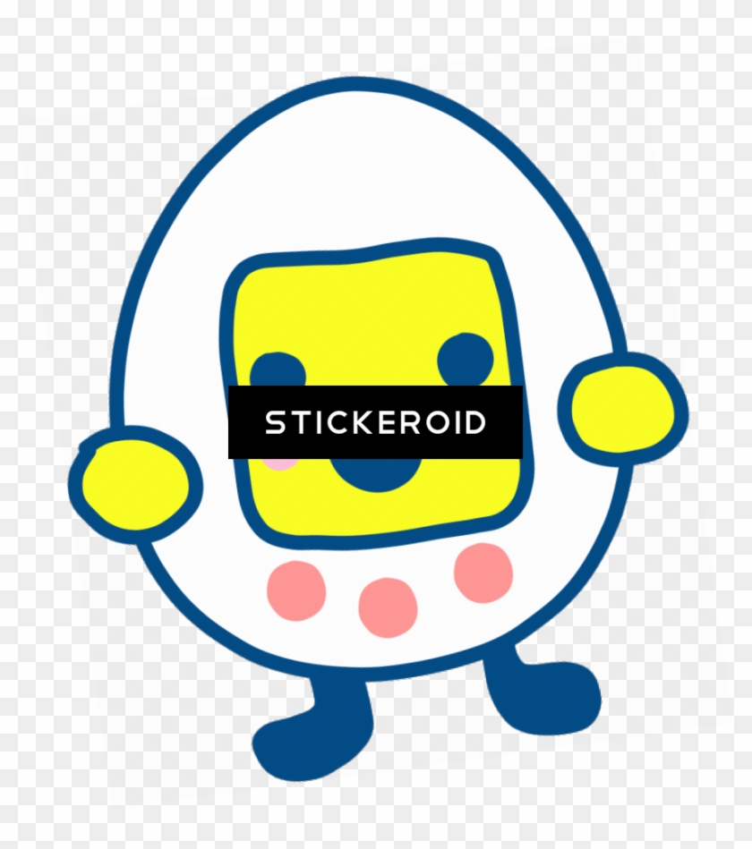 Egg Shaped Tamagotchi Clipart , Png Download Transparent Png #5610656