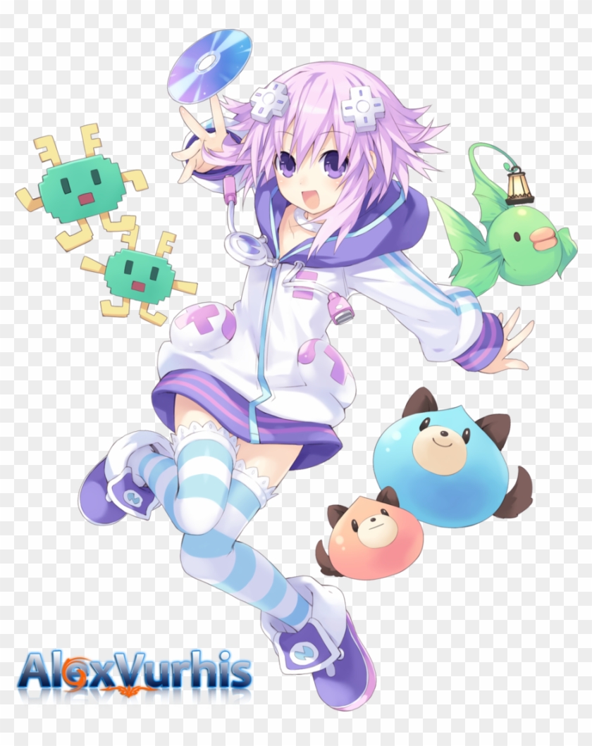 Clip Art Hyperdimension Neptunia Re Birth 1 Neptune - Hyperdimension Neptunia Re Birth1 Icon - Png Download