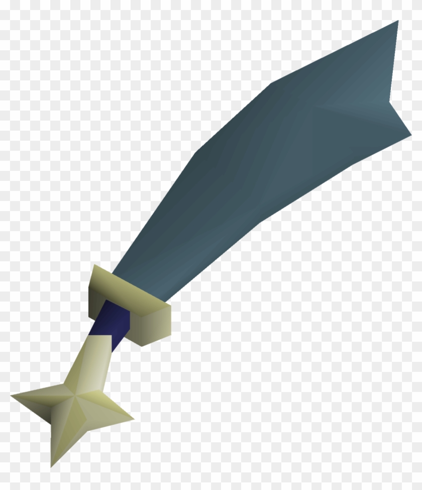 Osrs Rune Scimitar Ornament Kit Clipart 5610903 Pikpng