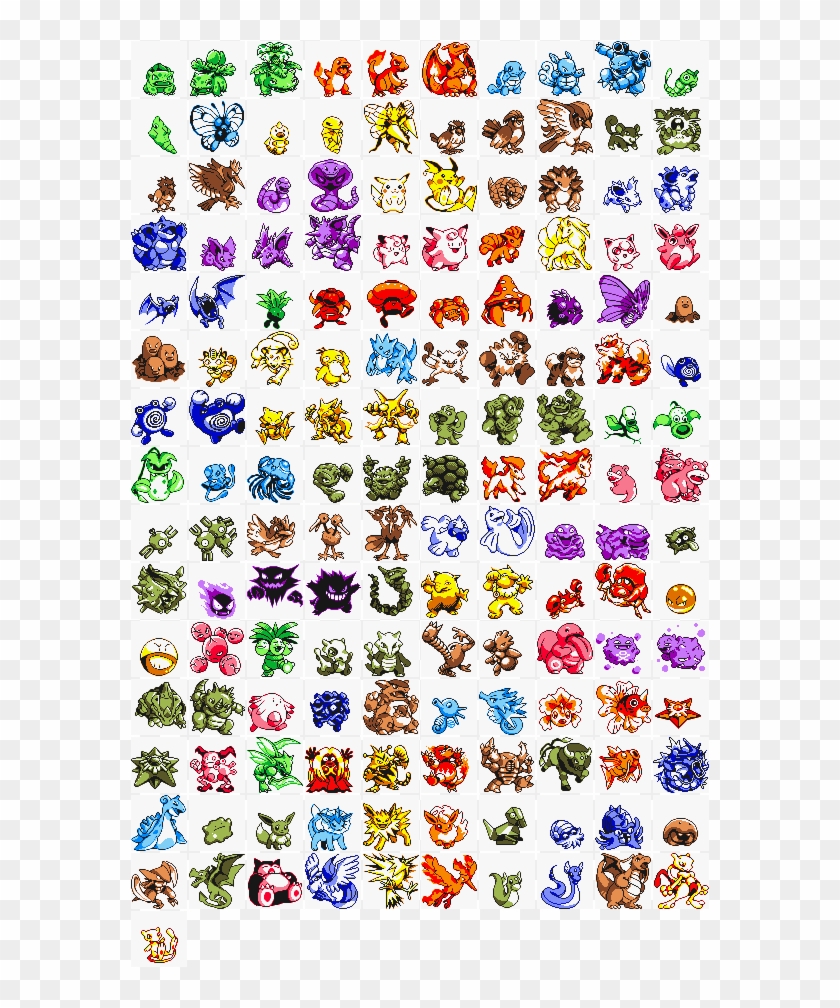 Pixelate Pokemon Clipart #5610958