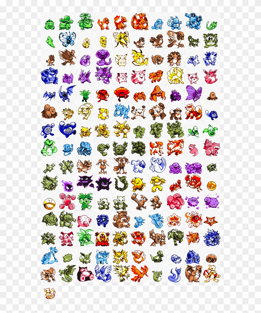 Pixelate Pokemon Clipart