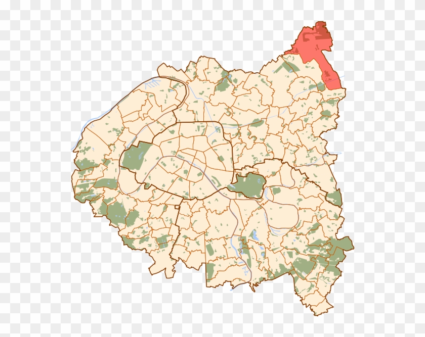 Tremblay En France Map - Charenton Saint Maurice France Clipart