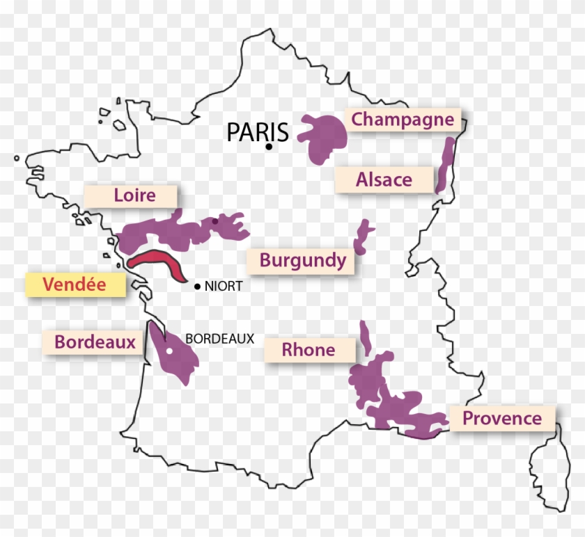 Wine Regions In France - French Wine Region Tours Clipart #5611193