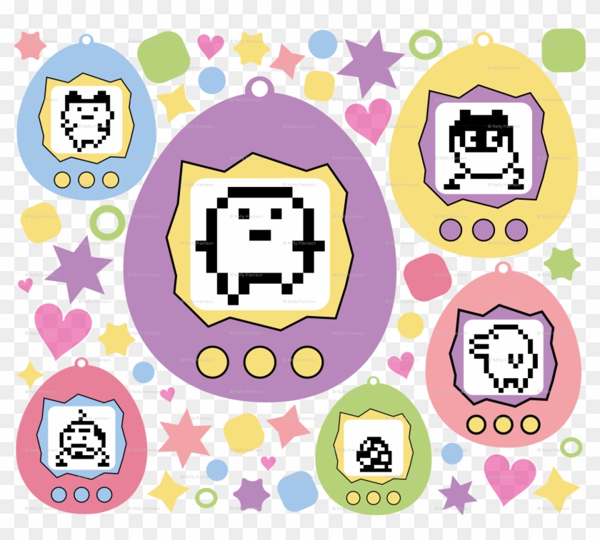Tamagotchi Pets Clipart