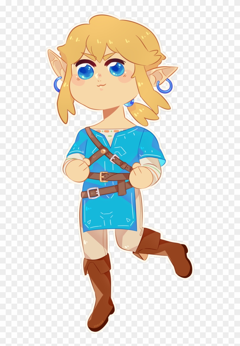 Cornfield Link Is Excited To Start His Adventure - Cartoon Clipart #5611620