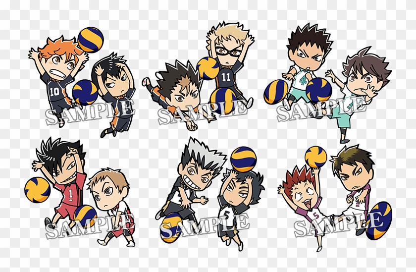 New Visual With Chibi Characters For The Haikyuu Chara - Haikyuu Chibis Clipart