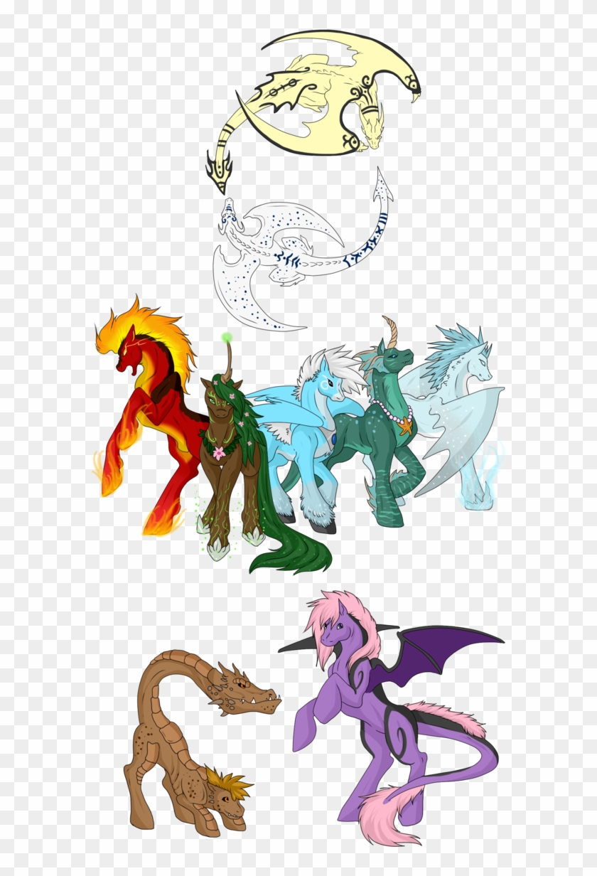 Dragon Tail Pony Clipart