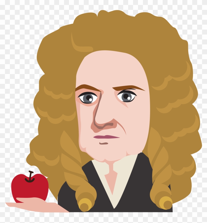 This Free Icons Png Design Of Sir Isaac Newton , Png - Clipart Newton Png Transparent Png