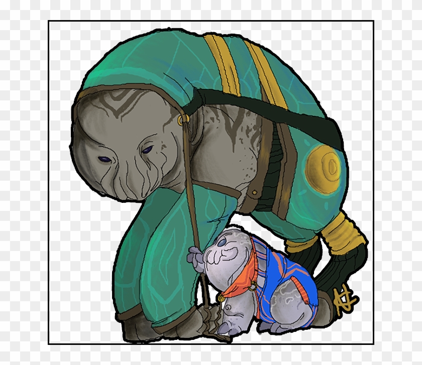 Eireen Tumult - Mass Effect Baby Fan Art Clipart