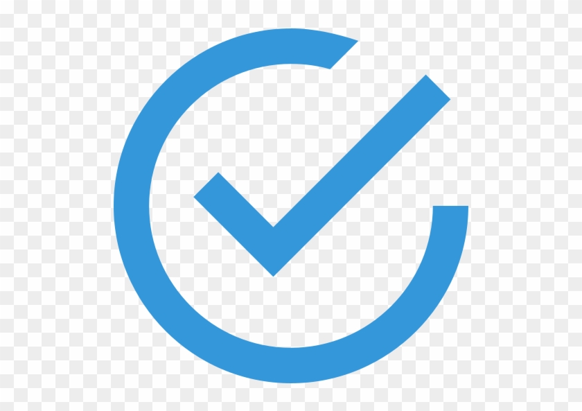 Check Mark - Check Icon In Circle Clipart #5613872