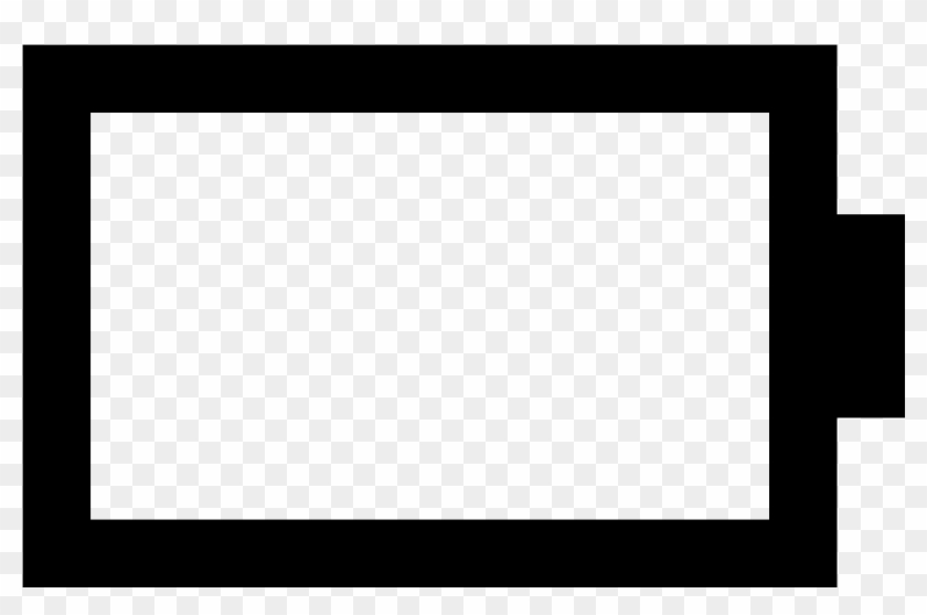 Icono Bateria Png - Empty Battery Icon Clipart #5613874