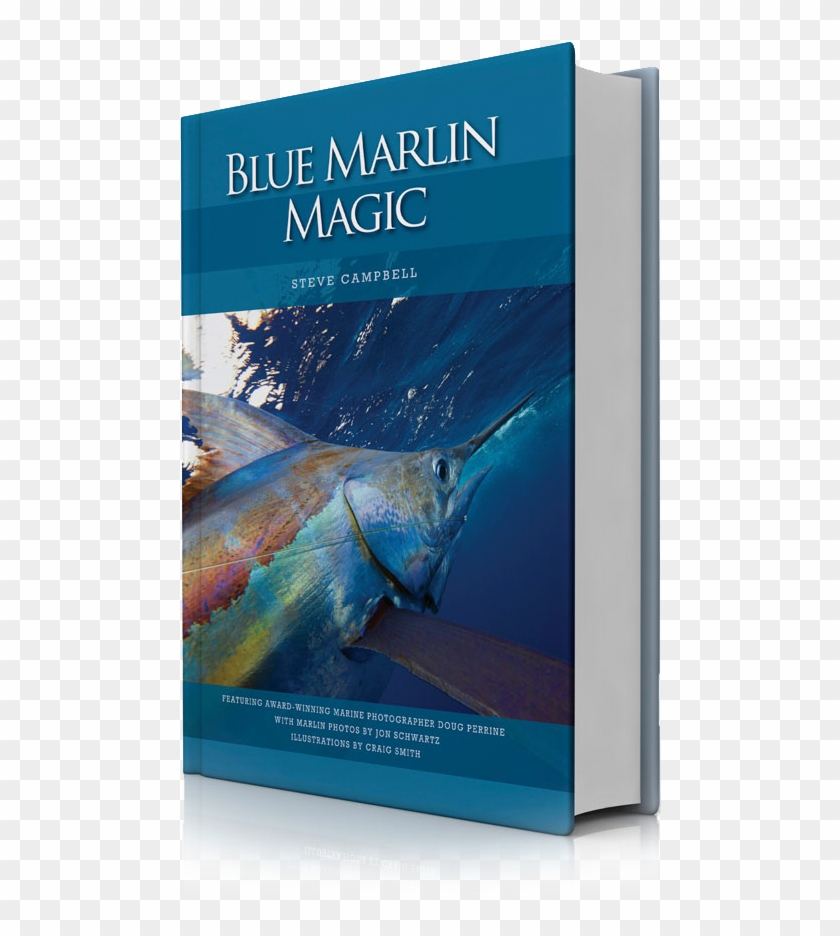 Blue Marlin Magic - Book Clipart #5613902