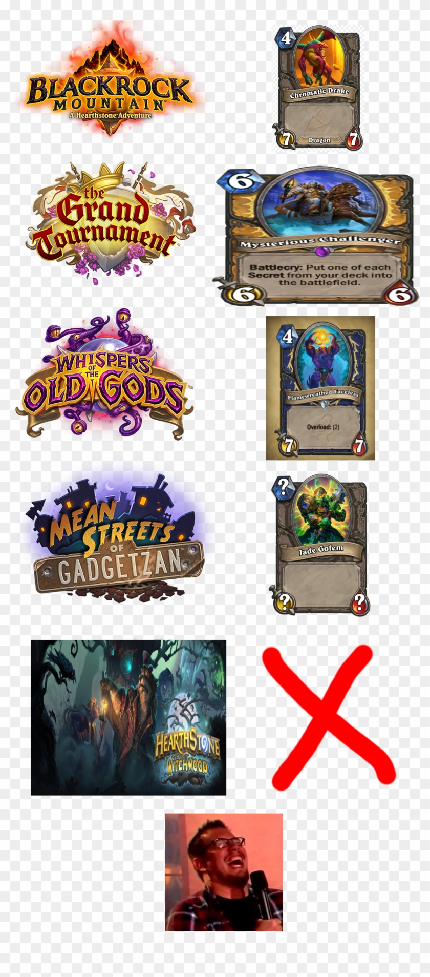 A Brief History Of Flamewreathed Faceless - Hearthstone Tgt Clipart #5614179