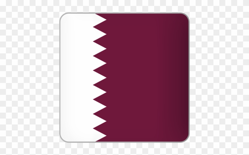 Qatar Flag Square Icon Clipart #5614277