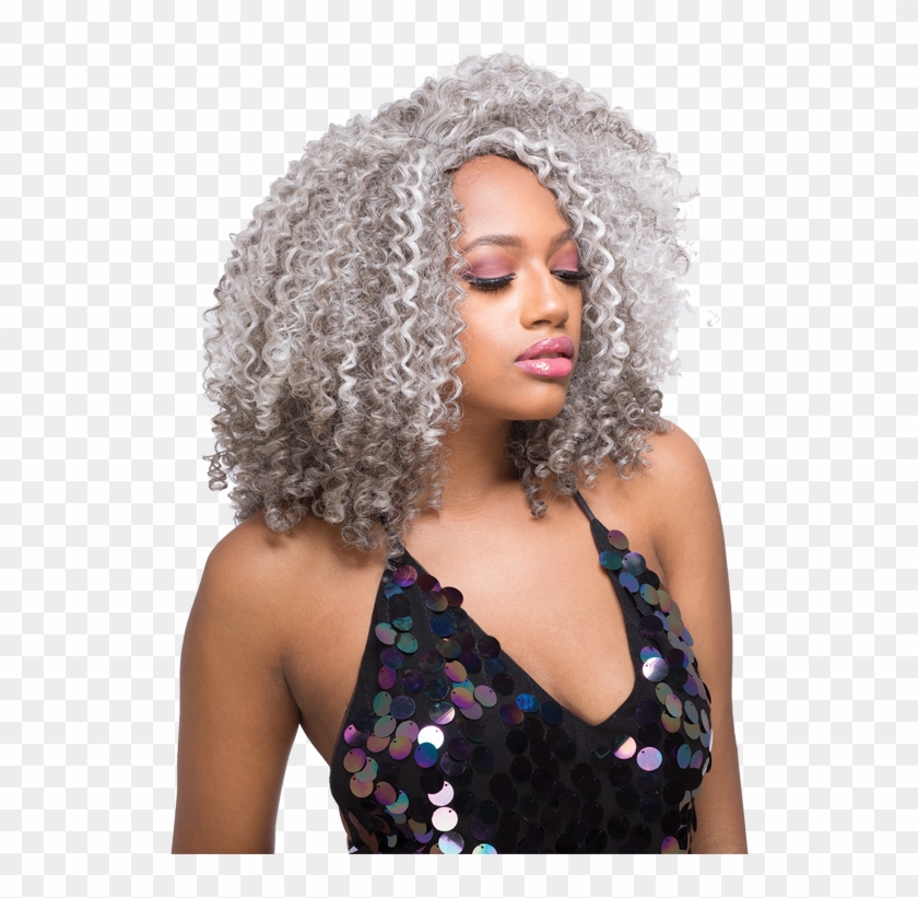 Sky Synthetic Wig - Lace Wig Clipart