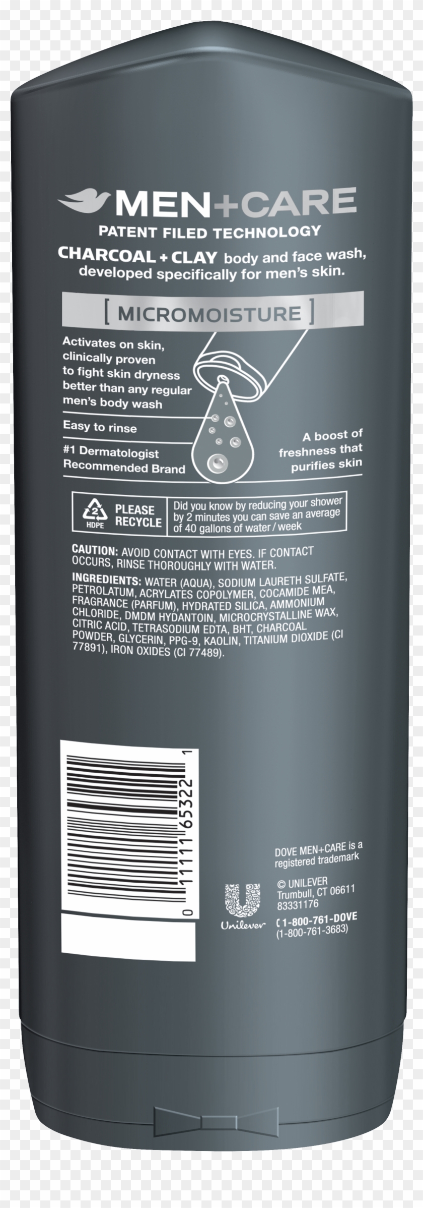 Dove Men Clean Comfort Body Wash Clipart