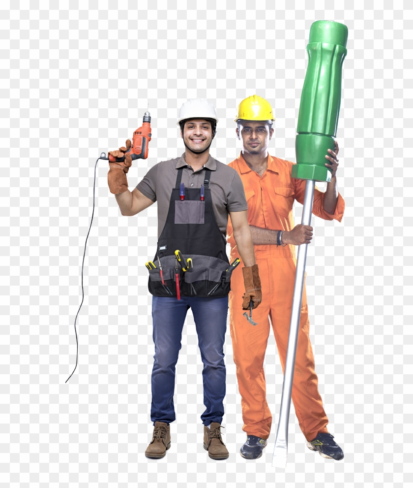 Electrician - Construction Worker Clipart #5615183