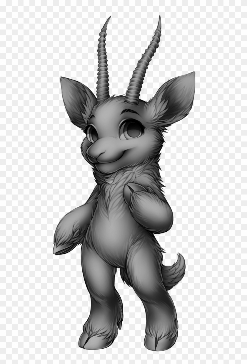 Furvilla Antelope Base - Base Deer Clipart #5615483