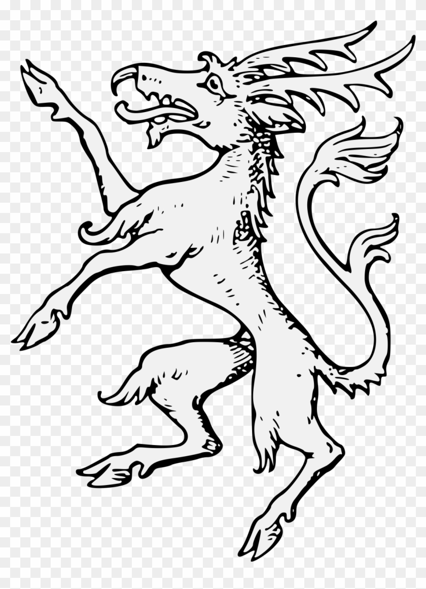 Antelope Rampant - Sarke Vorunah Clipart