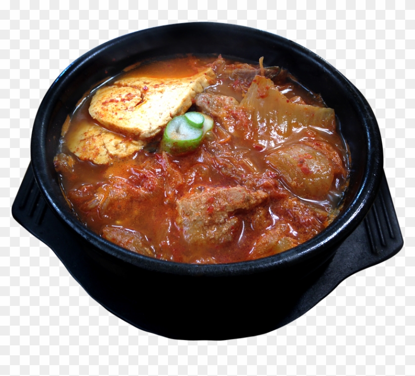 Food Korean Food Kimchi Stew Kimchi A Kimchi Stew - Doenjang Chigae Png Clipart #5615999