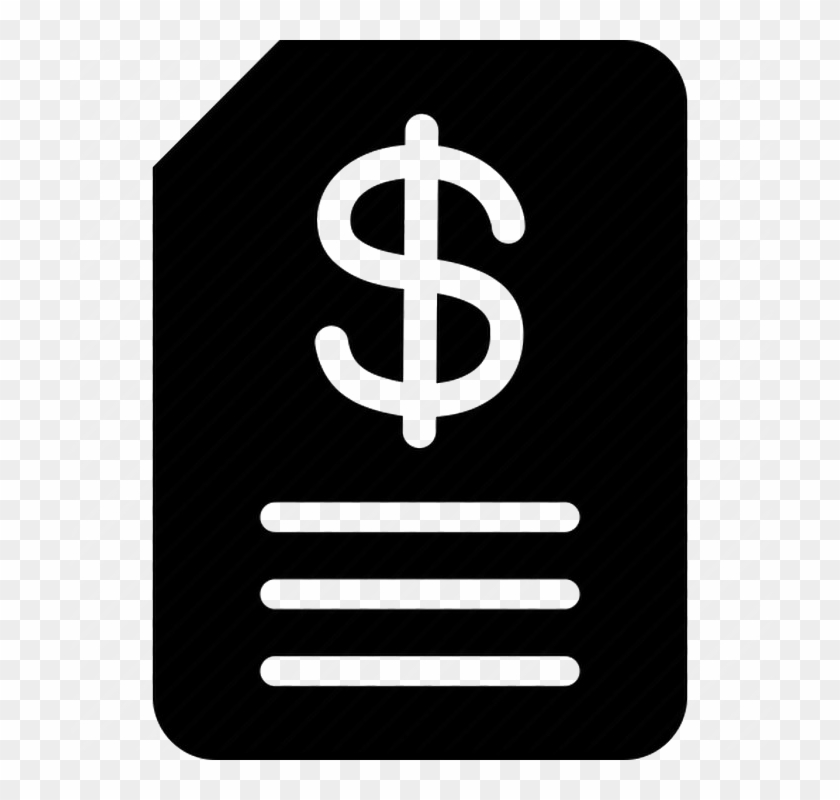 Invoice Png Transparent Image - Icon Clipart