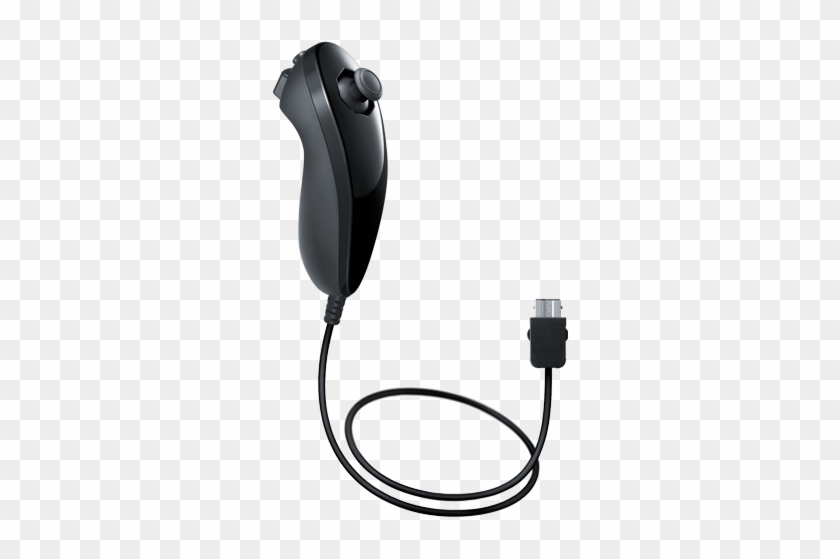 Hook The Nunchuk™ Accessory Up To Your Wii Remote™ - Nintendo Wii Nunchuk Clipart