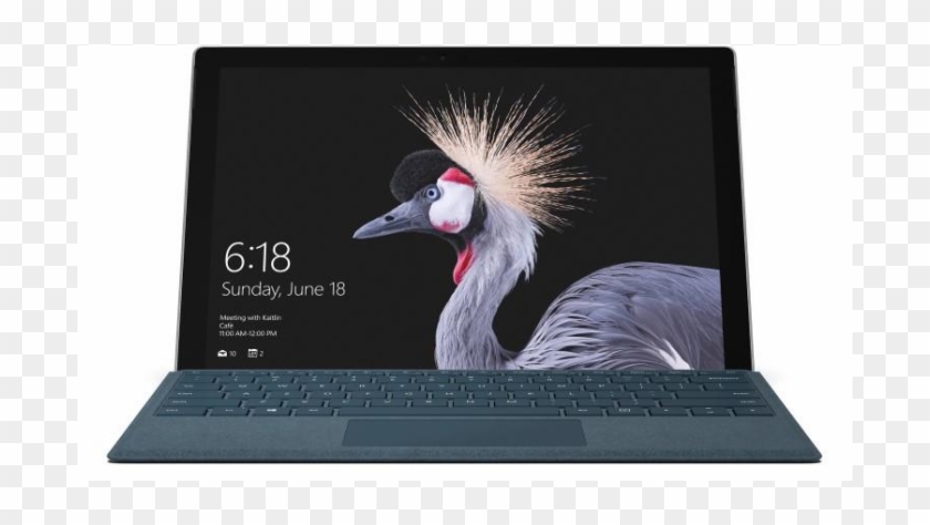 Microsoft Surface Pro - Surface Pro 5 With Black Type Cover Clipart #5616524