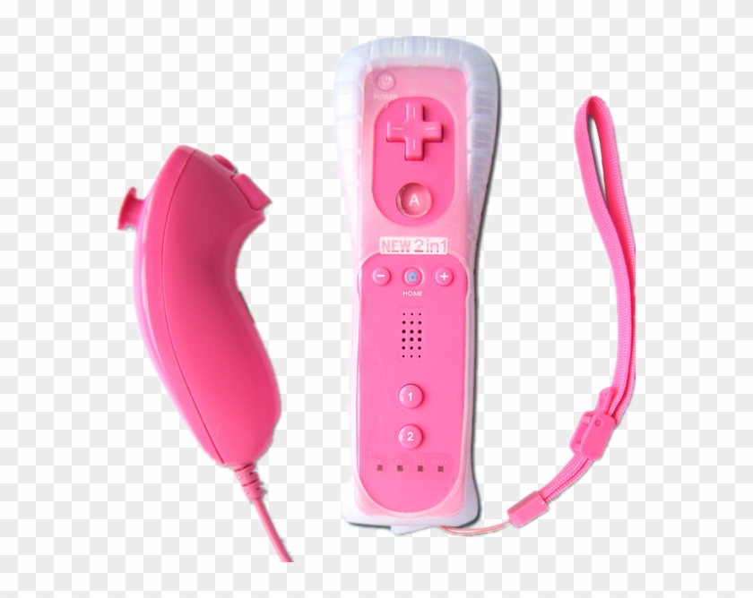 2in1 Wireless Remote Controller Nunchuk Adapter Gamepad - Headphones Clipart