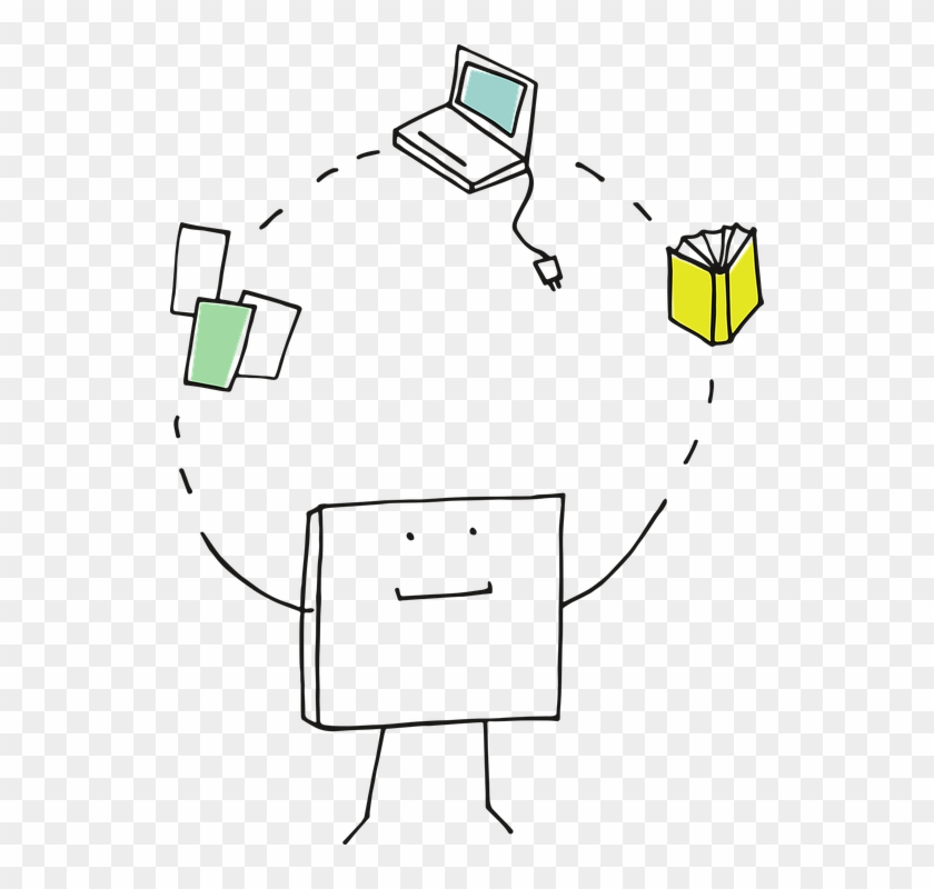 Pixel Cells Tutor Master Media Educator - Cartoon Clipart #5617116