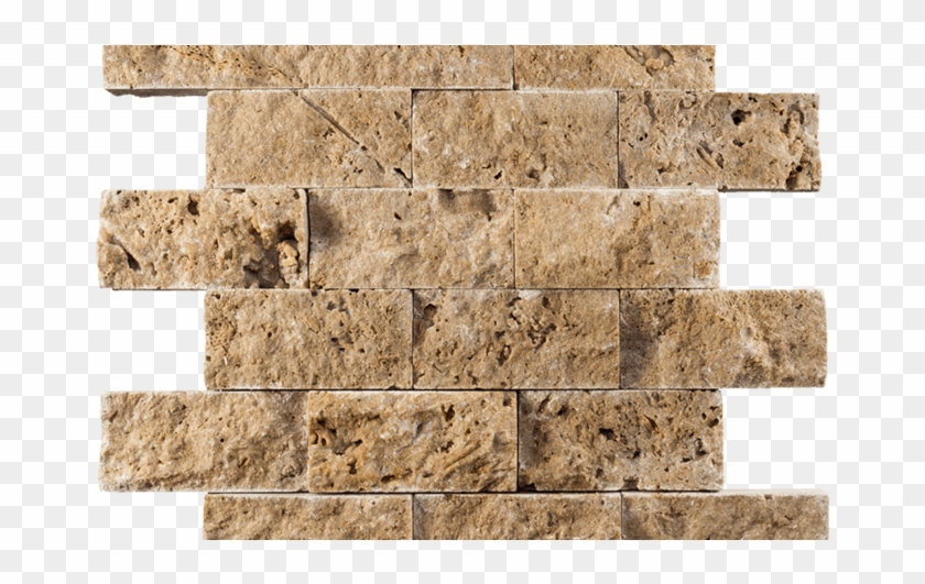 Noche Travertine Split Face - Scabas Split Face Travertine Pavers Clipart #5618291