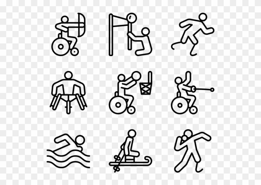 Accessibility Sports Clipart