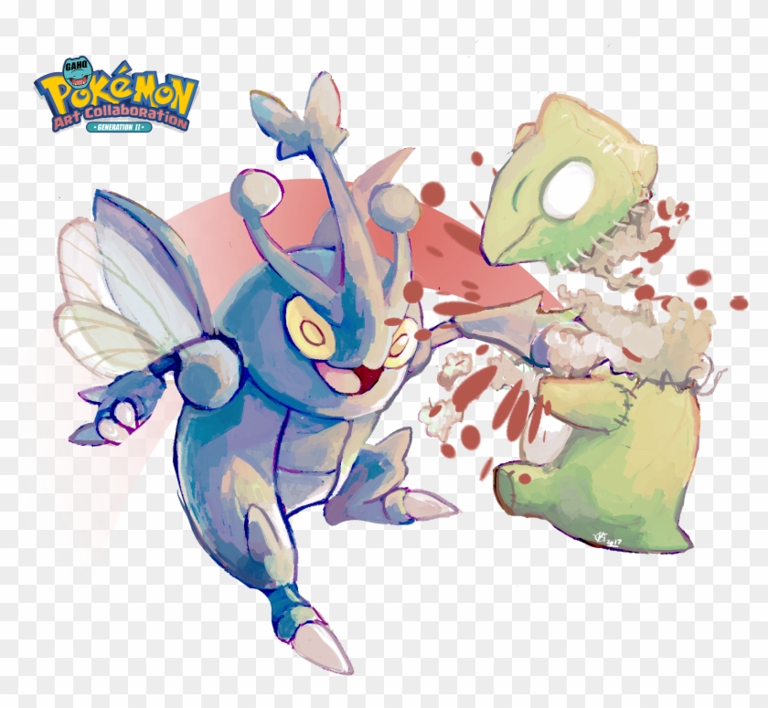 Heracross Used Close Combat By Kayveedee - Pokemon Close Combat Clipart